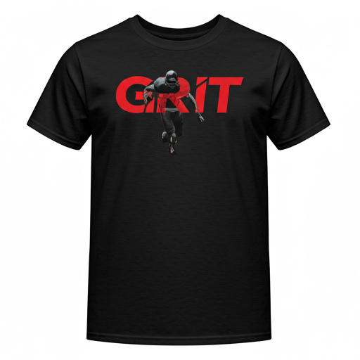 GRIT Tee – Unleash Your Inner Champion, Football Jersey – GRIT