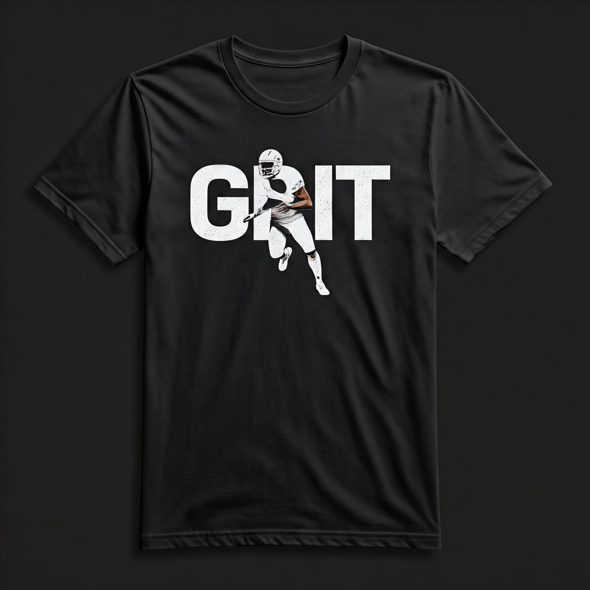 DETROIT LIONS T – Shirt, GRIT T-shirt – Never Give Up, T-shirt – Unleash Your Potential, T-shirt – Warrior Spirit